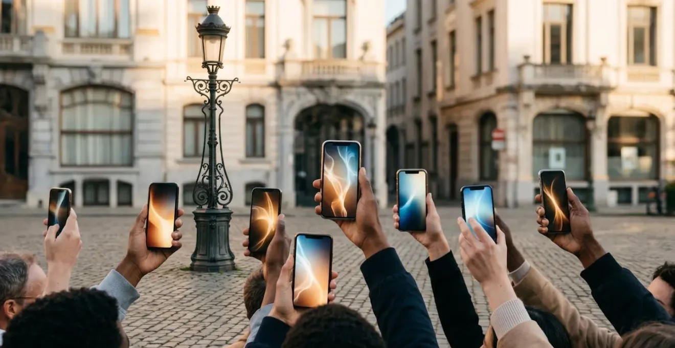 Mobilisation citoyenne numérique avec des éléments symboliques de participation démocratique en Belgique